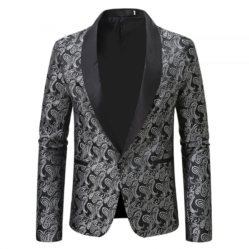 Herren Exklusive Smokingjacke mit filigranem Muster Echoarchiv