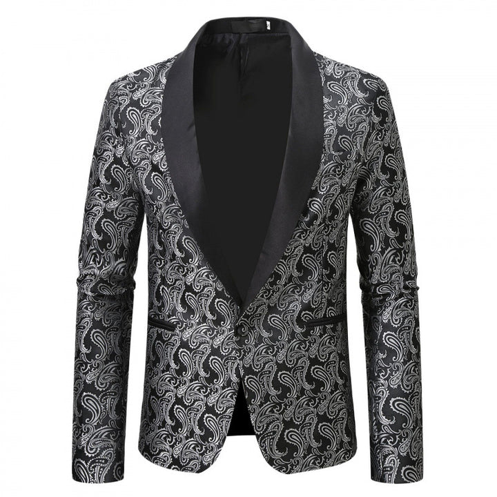 Herren Exklusive Smokingjacke mit filigranem Muster Echoarchiv