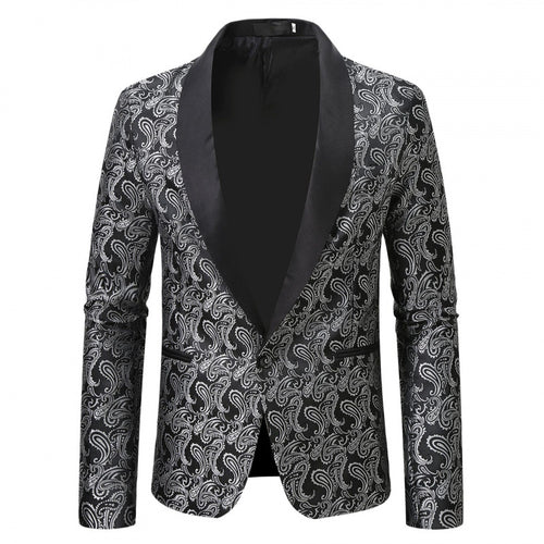 Herren Exklusive Smokingjacke mit filigranem Muster Echoarchiv