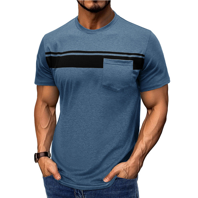 Herren Halbarmshirt mit dekorativer Brusttasche Echoarchiv