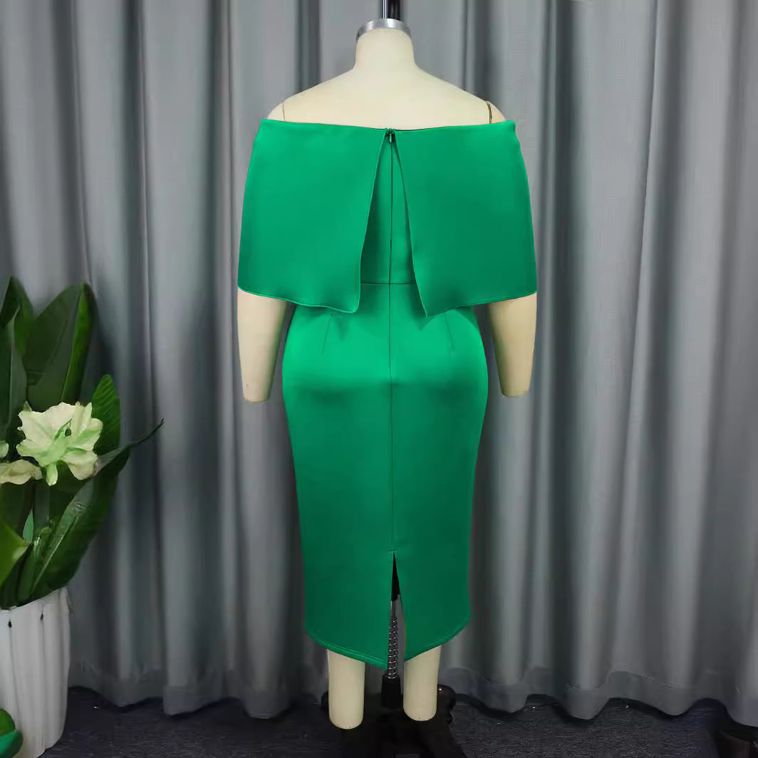 Damen Elegantes Midi-Kleid mit übergroßem Schleifen-Detail Echo Archiv