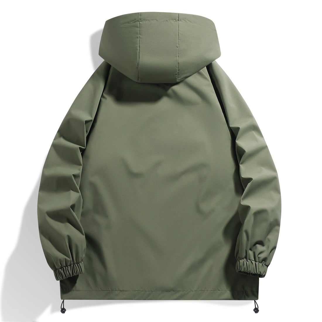 Herren Funktionsjacke mit verstellbarem Kapuzenkragen und elastischen Ärmelbündchen – Taviero