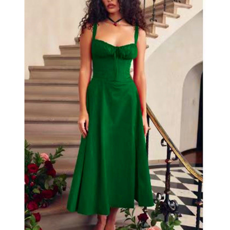 Damen Maxikleid mit floralem Design und elegantem Schlitz Echo Archiv