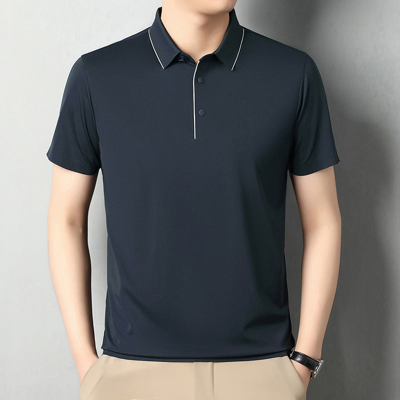 Herren stilvolles Poloshirt mit innovativer feuchtigkeitsableitender Technologie Echoarchiv