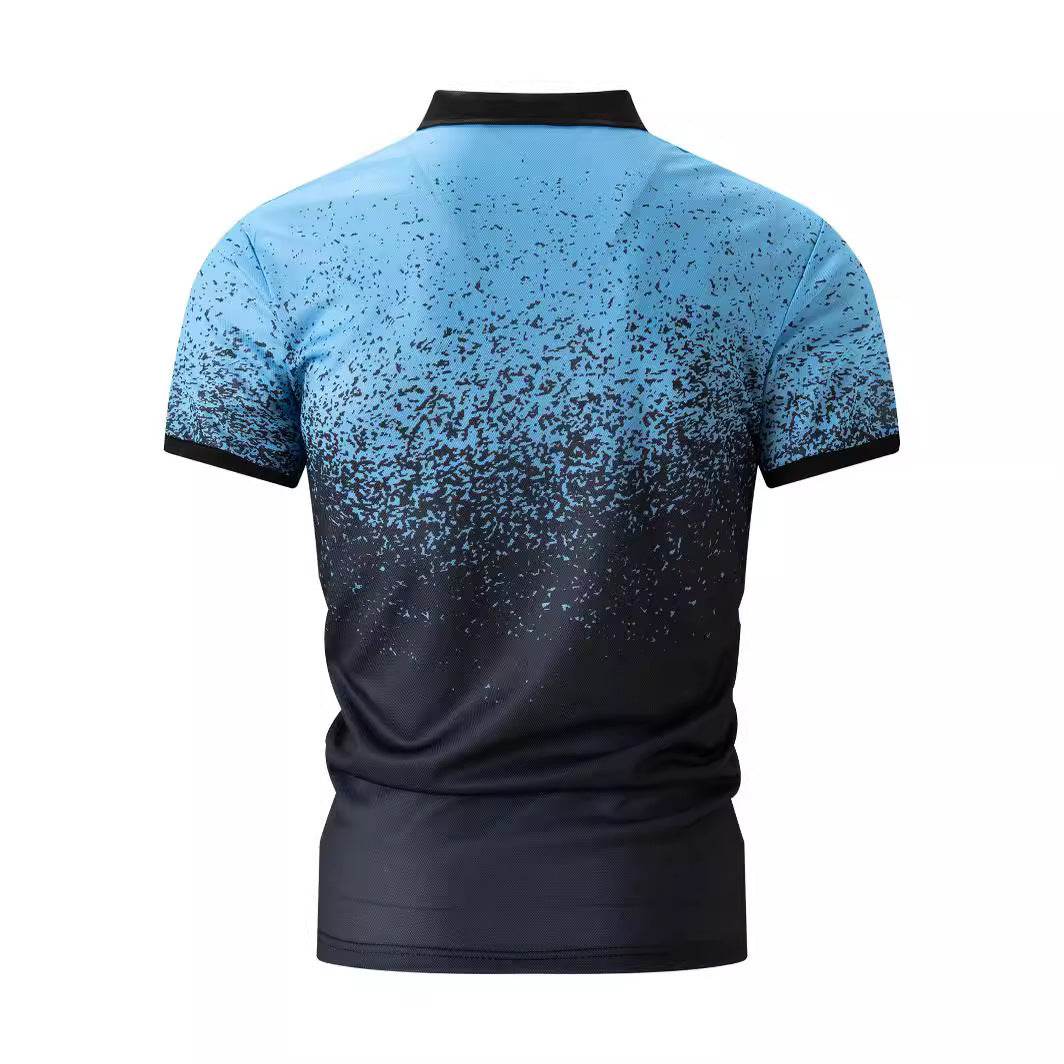 Herren Poloshirt mit exklusivem Farbverlauf Echoarchiv