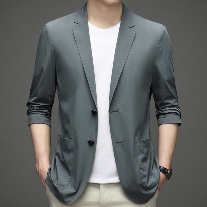 Herren maßgeschneiderter leichter lässiger Blazer Echoarchiv