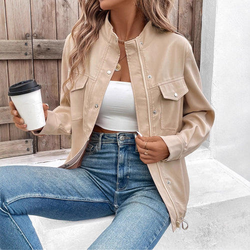 Damen Lässige Blousonjacke Echo Archiv
