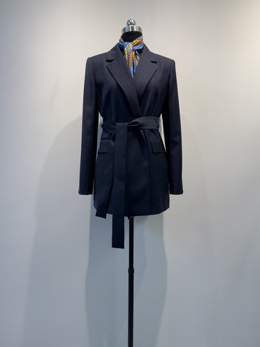 Damen Taillierter Gürtel-Blazer Echoarchiv