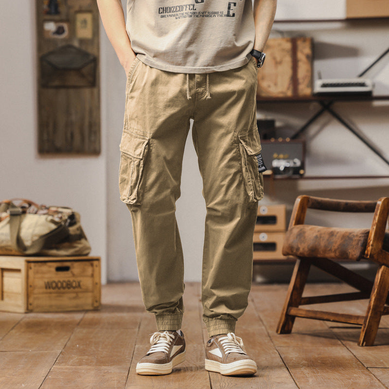 Herren Leichte Ripstop-Cargo-Jogger mit Komfortbund, Organizer‑Taschen und geripptem Knöchelabschluss Echo Archiv