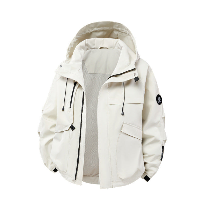 Herren Wetterfeste Multifunktionsjacke Echo Archiv