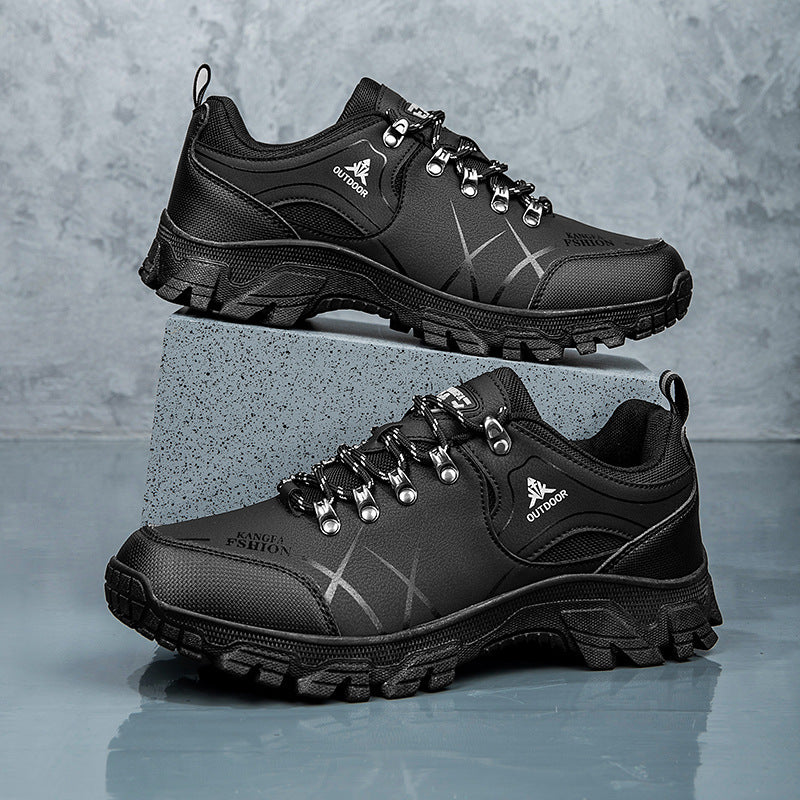 Herren nan robuste wasserabweisende Trekking-Schuhe mit profilierter Gummisohle Echo Archiv