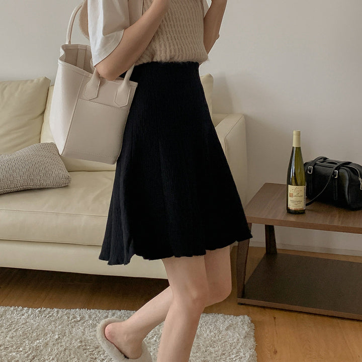 Damen Strick-Midikleid mit strukturiertem Design Echo Archiv