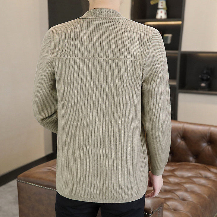 Herren eleganter Kurzarm-Blazer Echoarchiv