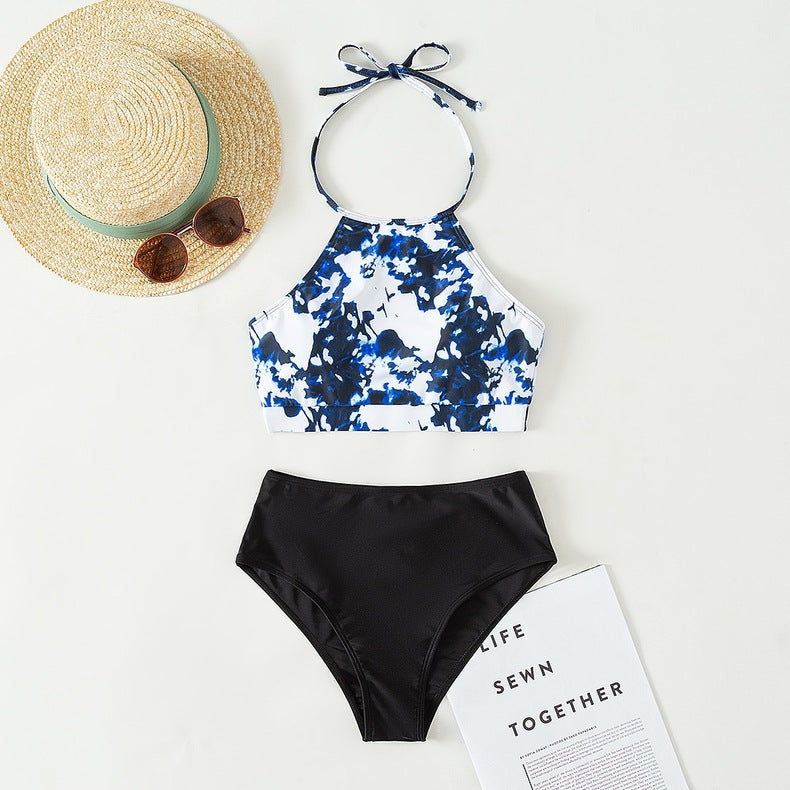 Damen Hochgeschnittenes Bikini-Set Echo Archiv