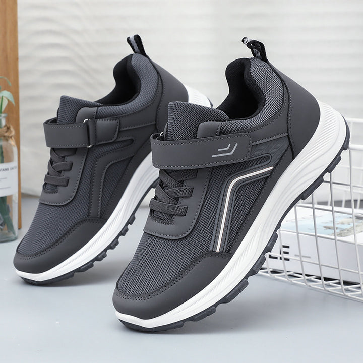 Damen nan Sportlicher Klett-Sneaker mit atmungsaktivem Mesh und dämpfender EVA-Sohle Echo Archiv