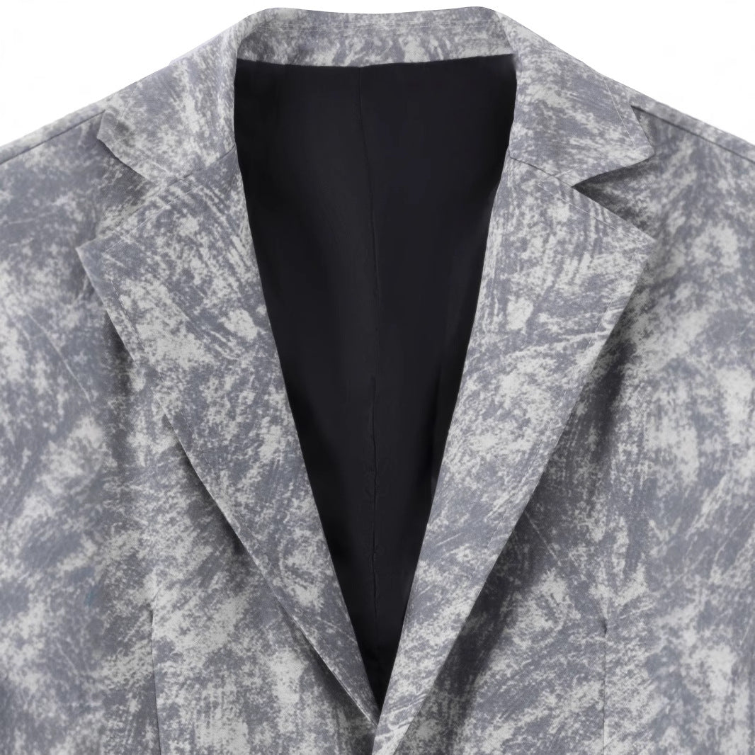 Herren moderner Kunst-Dessin Blazer Echoarchiv