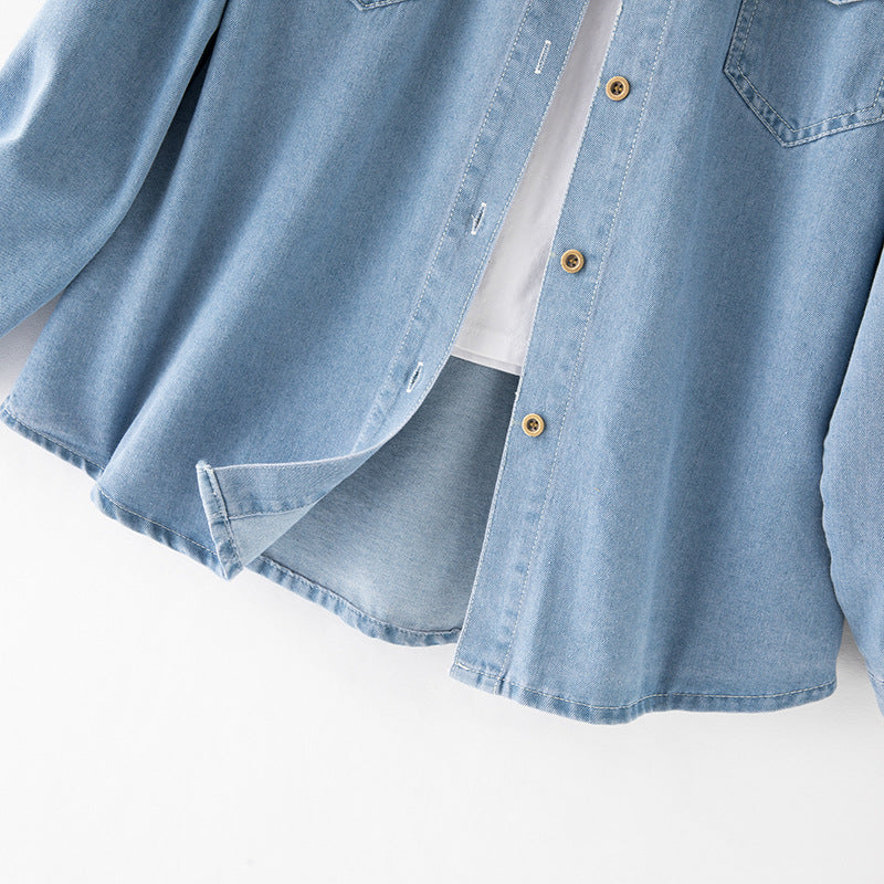Damen Denim Hemdjacke Echo Archiv