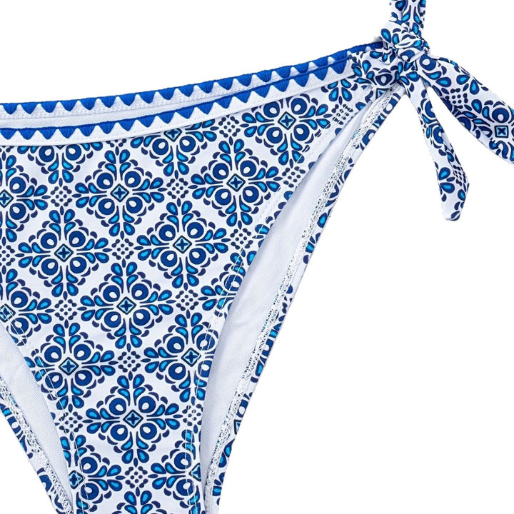 Damen Triangel-Bikini mit verspieltem Knoten-Design Echo Archiv