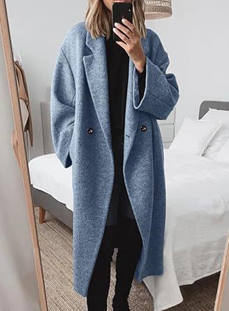 Damen Oversized mit klassischem Revers Echoarchiv