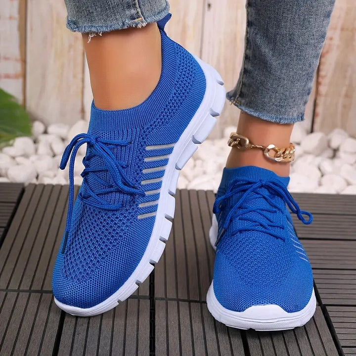 Damen Leichte Strick‑Sock‑Sneaker mit elastischem Schaft und flexibler Profilsohle Echo Archiv
