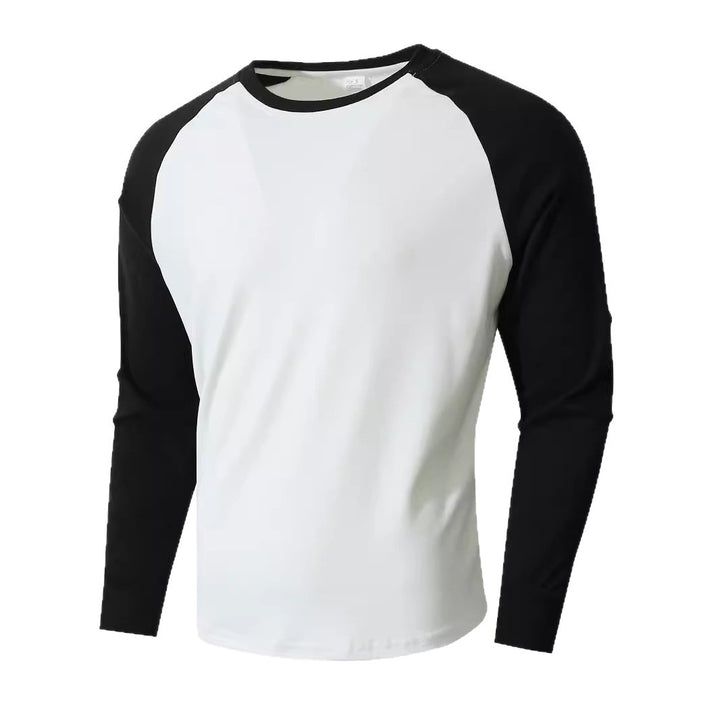 Herren Sportliches Langarmshirt mit Raglanärmeln Echoarchiv