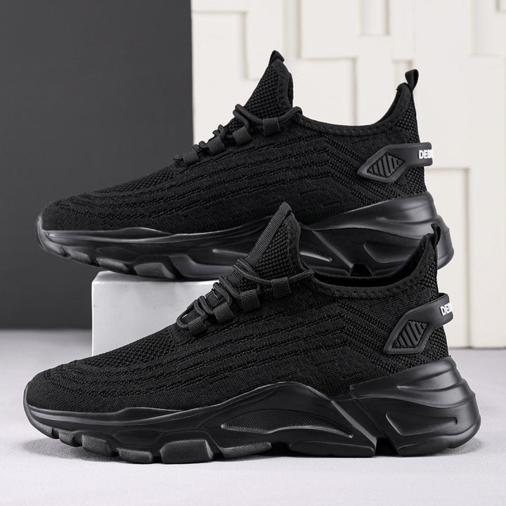 Herren Strick-Sockensneaker mit stoßdämpfender geformter Plateausohle Echoarchiv