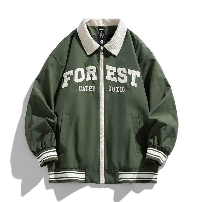 Herren Sportliche Bomberjacke Echo Archiv
