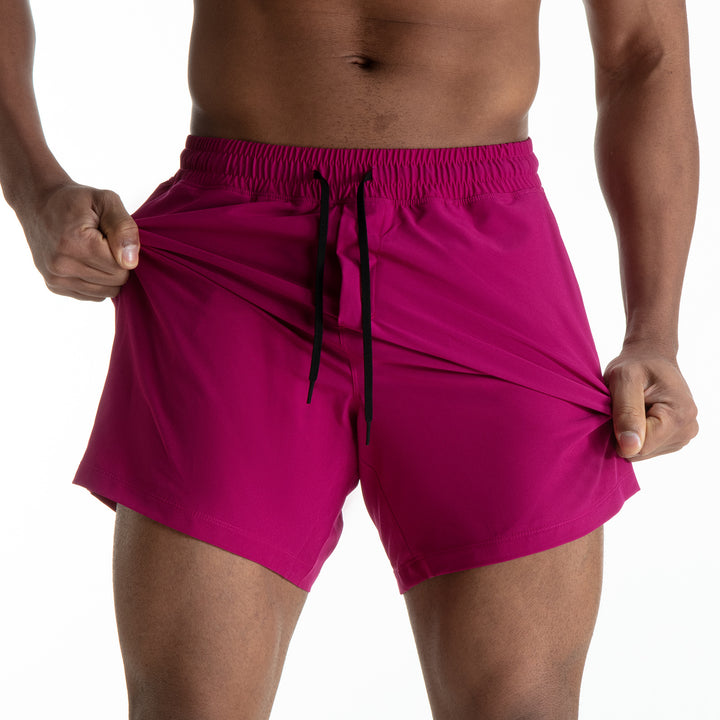 Herren Sportliche Schwimmshorts mit elastischem Bund und seitlichen Eingrifftaschen Echoarchiv