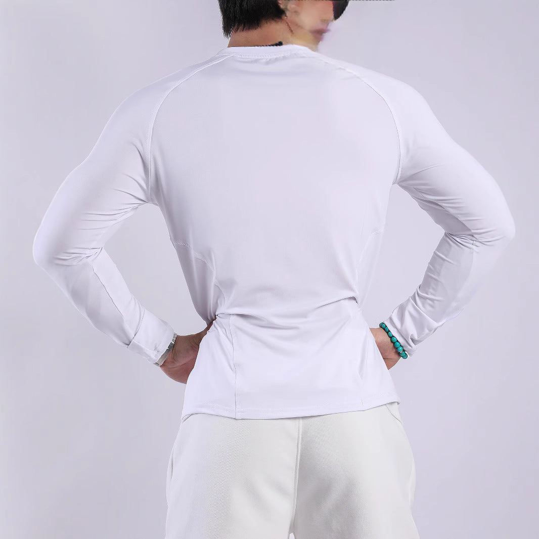 Herren Sport-Langarmshirt aus atmungsaktivem und feuchtigkeitsregulierendem Material Echoarchiv