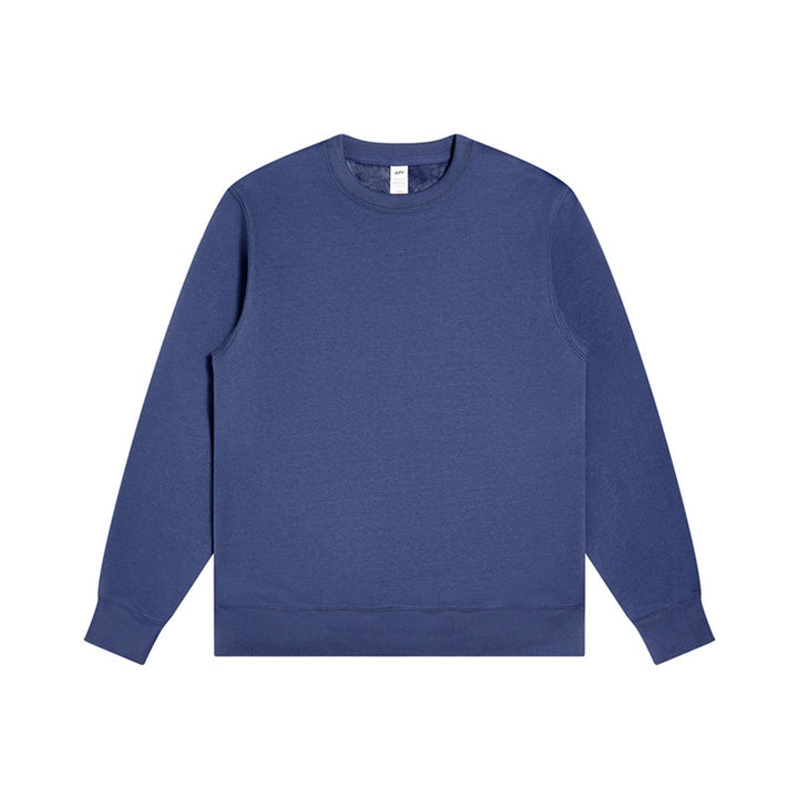 Unisex Minimalistisches Baumwoll-Sweatshirt mit Rundhals, Rippbündchen & Relaxed Fit Echo Archiv