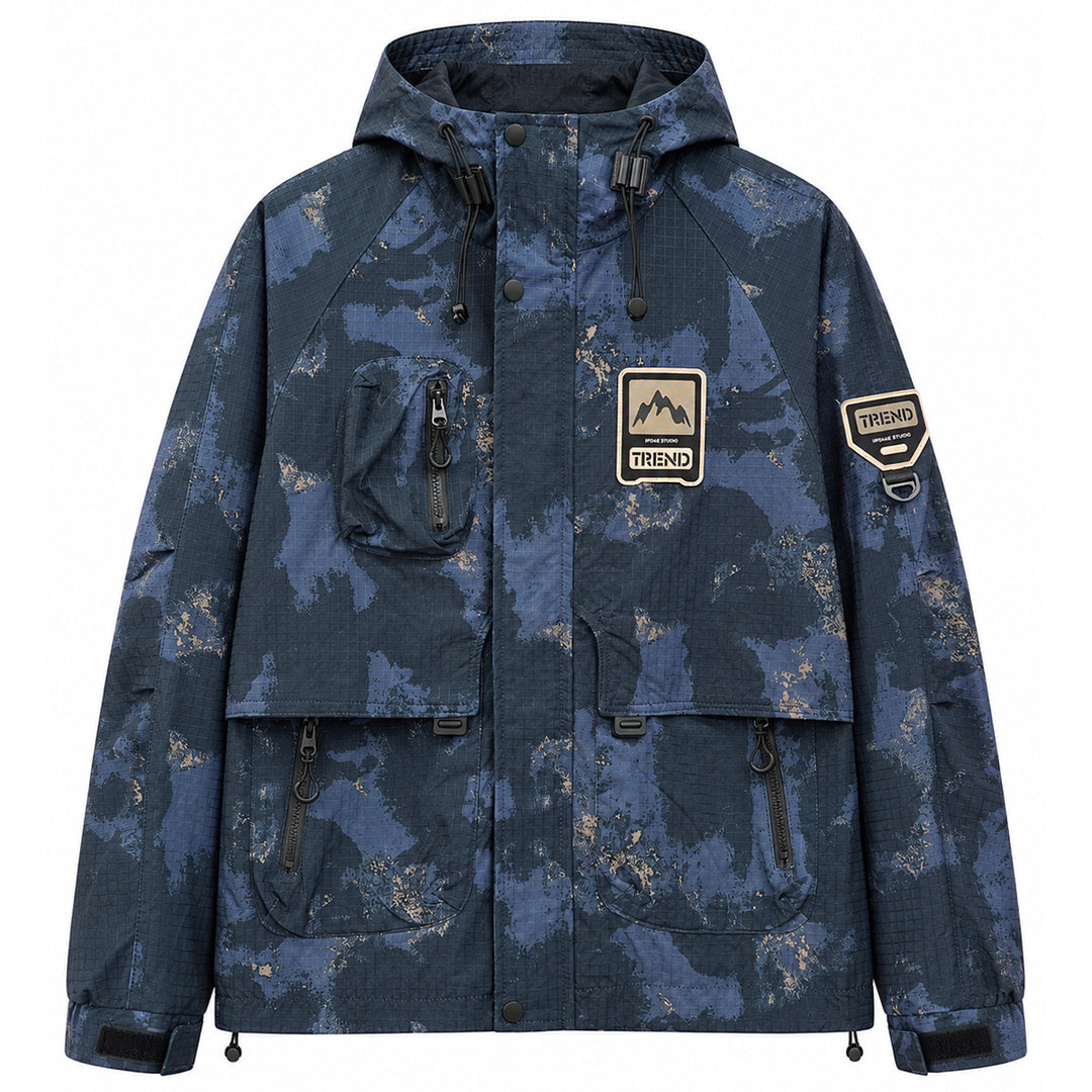 Herren Technische Outdoorjacke mit praktischen Taschen – Taviero