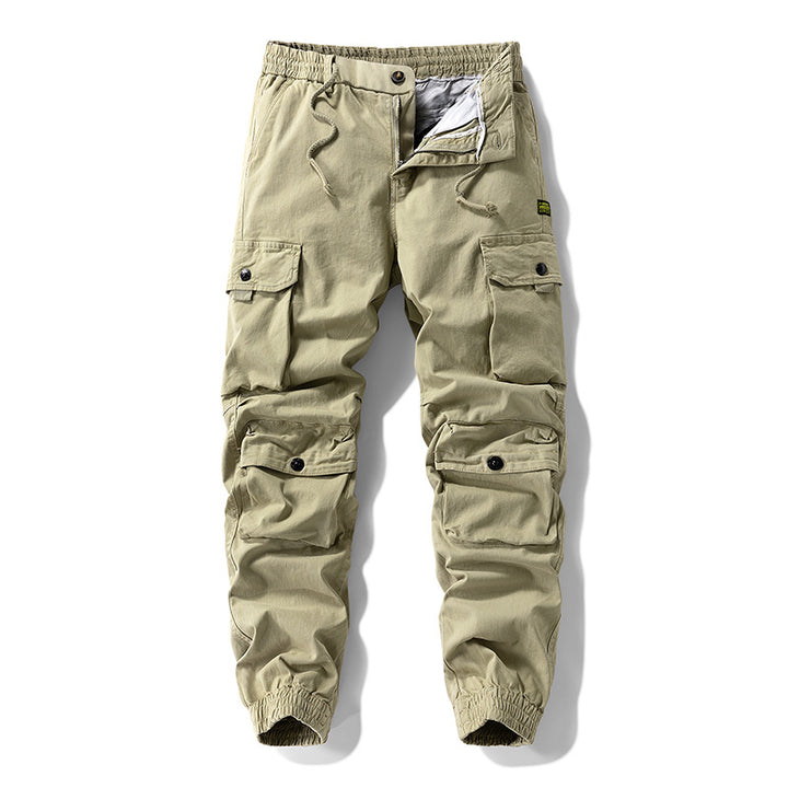 Herren Tech-Cargo-Joggerhose mit elastischem Tunnelzugbund, verstärkten Kniepaneelen und Multifunktions‑Taschen Echo Archiv