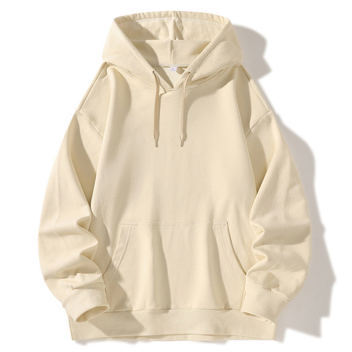 Unisex Oversize Kapuzenpullover aus schwerer Baumwollmischung mit Kängurutasche Echoarchiv