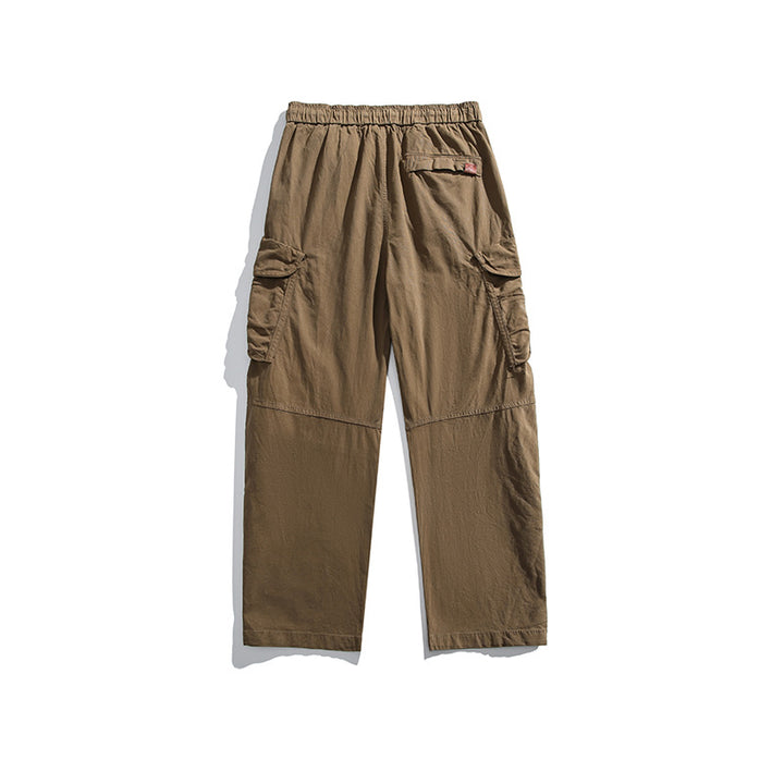 Herren Cargo-Hose mit elastischem Bund und multifunktionalen Taschen Echoarchiv