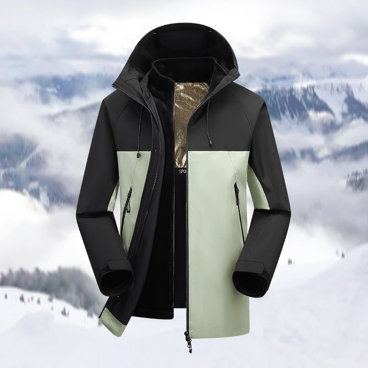 Herren Outdoor-Jacke mit winddichter und wasserabweisender Beschichtung Echoarchiv