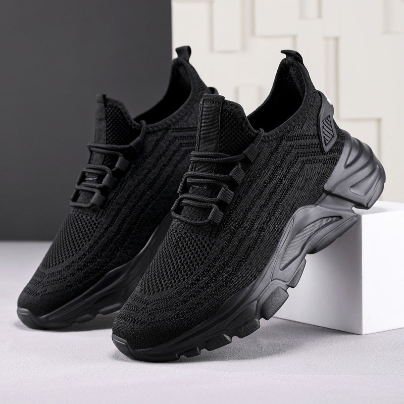 Herren Strick-Sockensneaker mit stoßdämpfender geformter Plateausohle Echoarchiv