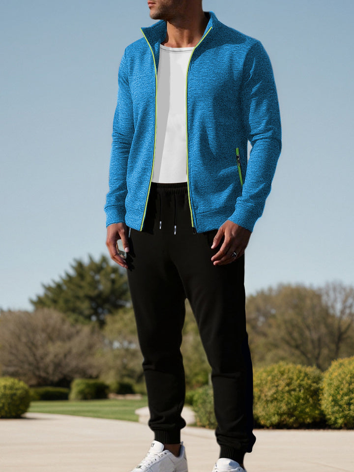 Herren Sportjacke mit hochelastischen Materialien und komfortabler Passform Echoarchiv