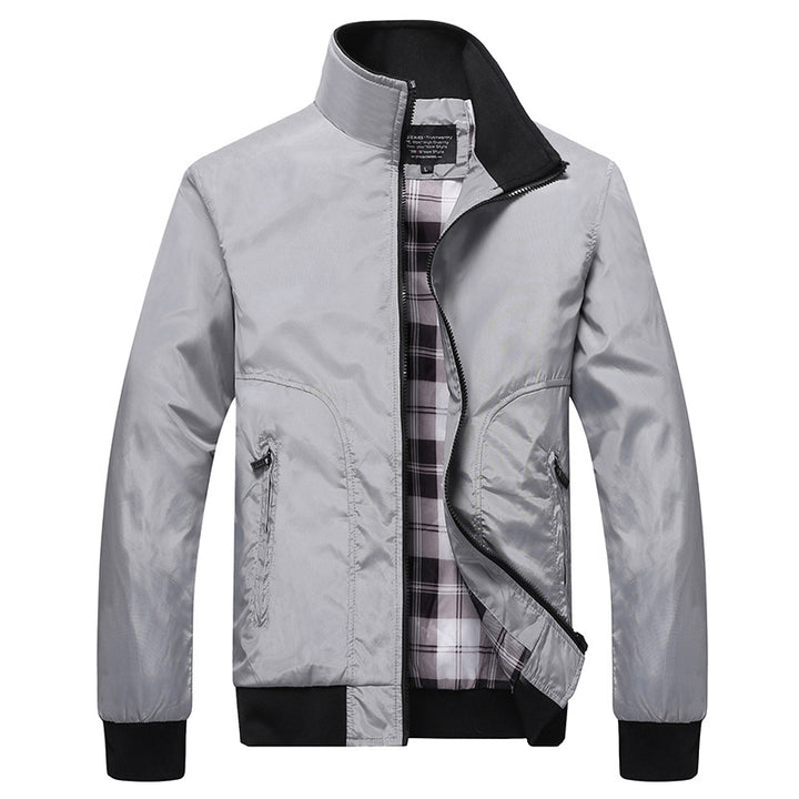 Herren urbane Freizeitjacke mit Kragen Echoarchiv
