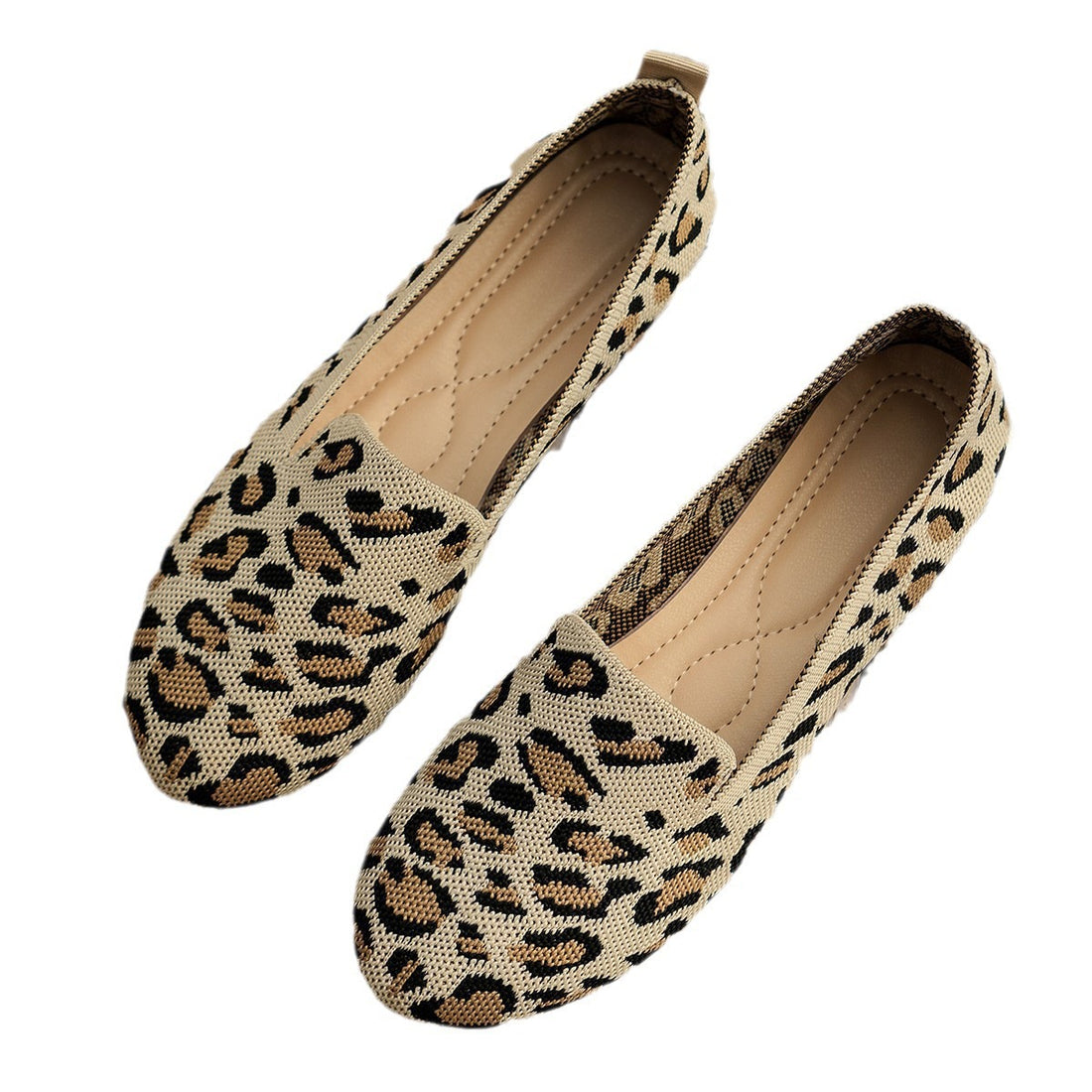 Damen Flexible Strick‑Loafer mit gepolstertem Komfortfußbett und rutschfester Laufsohle – Lioré