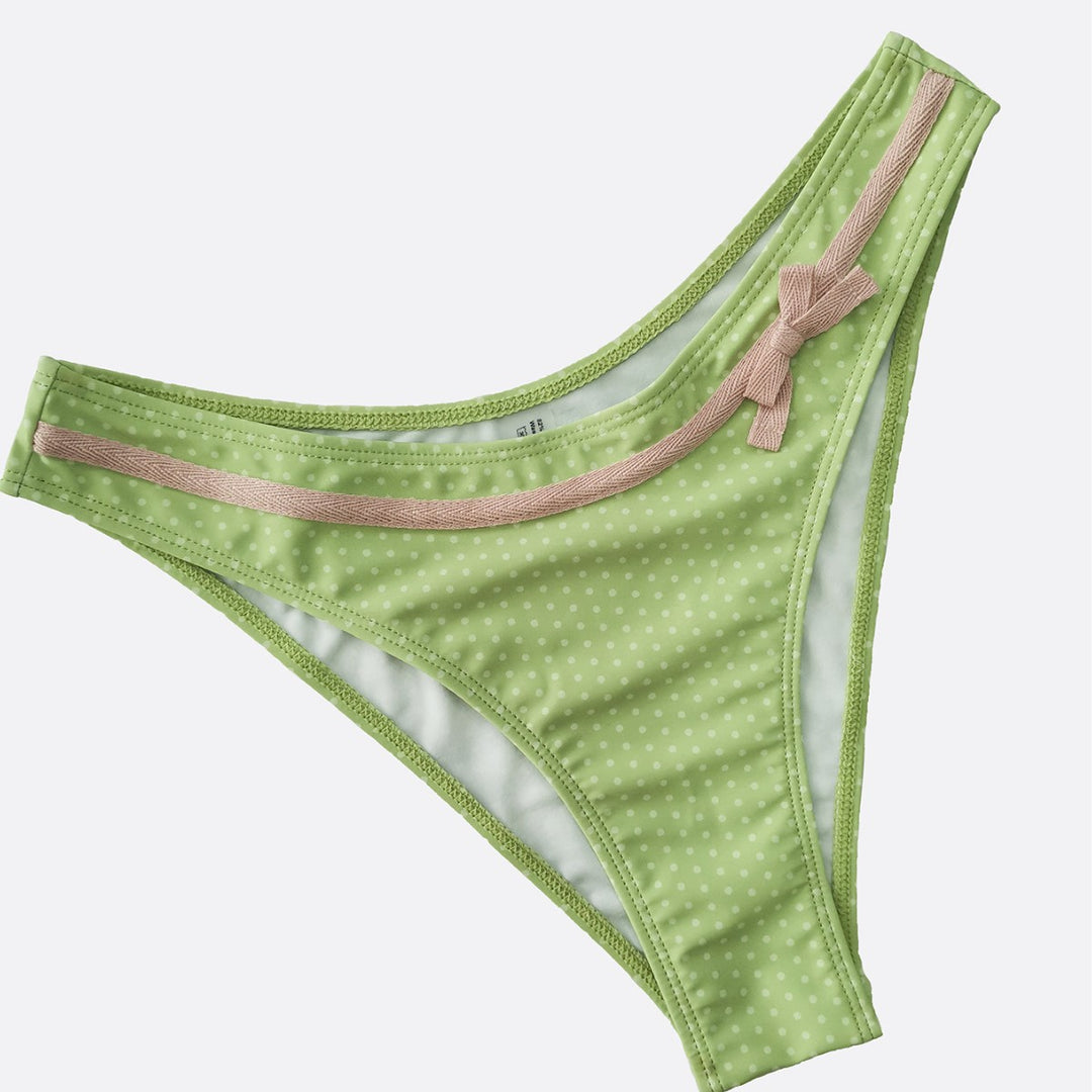 Damen gepunkteter Bikini mit verspieltem Design Echo Archiv
