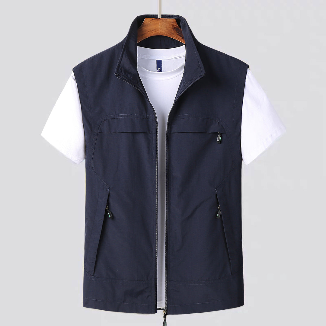 Herren Sportliche Funktionsweste Echo Archiv