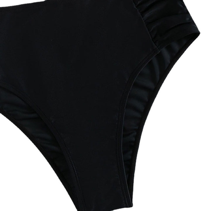 Damen Triangel-Bikini-Set mit modischem Wickeldetail und hochtailliertem Slip Echo Archiv