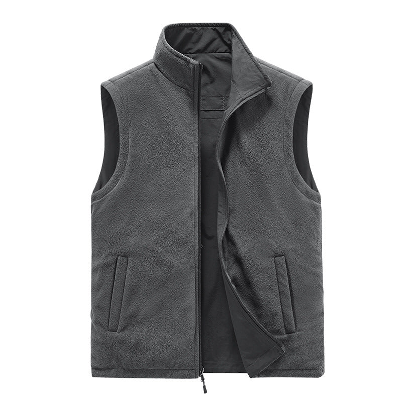 Herren Fleece Weste Echo Archive