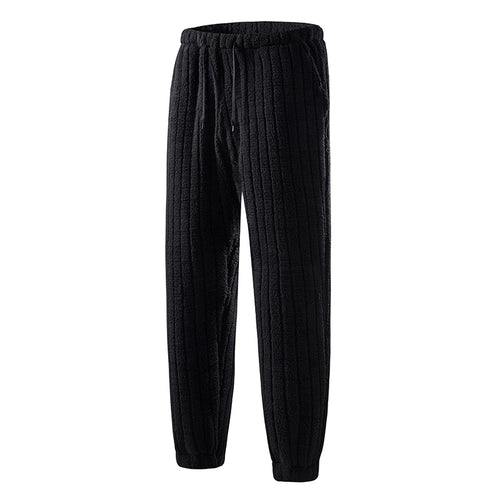 Damen Gefütterte Kuschelhose mit Rippstruktur, elastischem Bund und Tunnelzug Echo Archiv