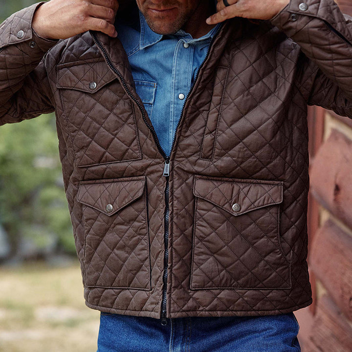 Herren gesteppte Freizeitjacke Echoarchiv
