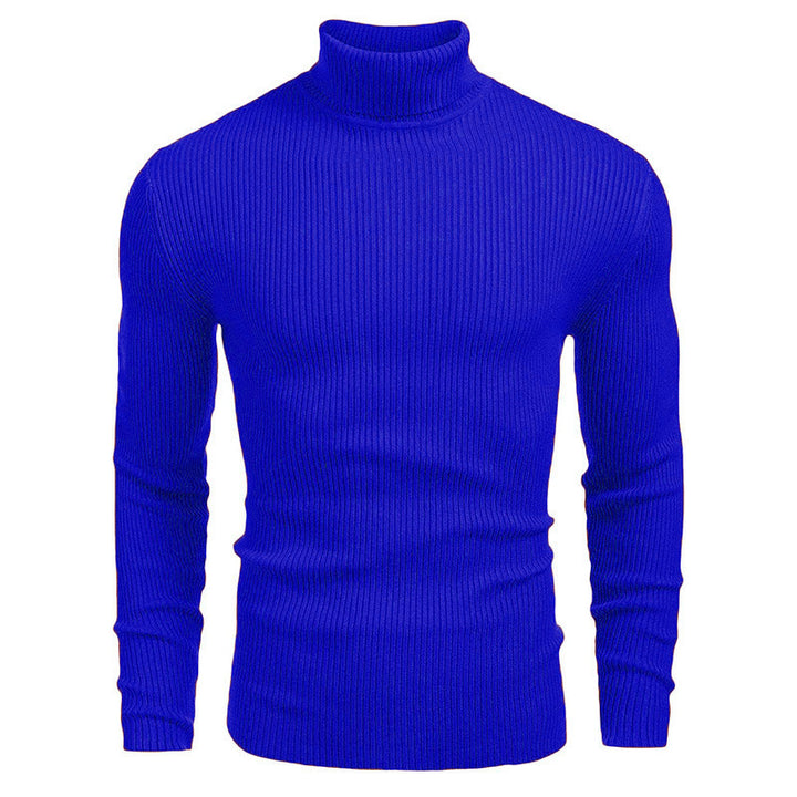 Herren Rollkragenpullover mit feinem Rippenstrick Echoarchiv