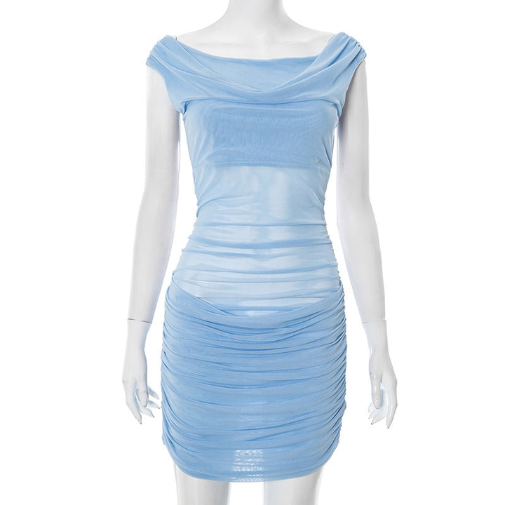 Damen Figurumspielendes Minikleid mit raffinierten Rüschendetails Echo Archiv