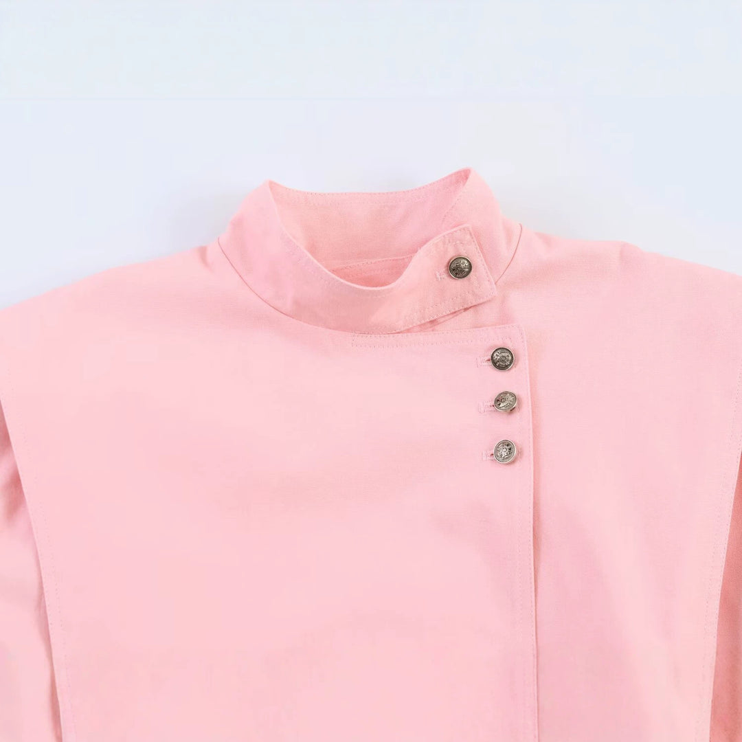 Damen Kurzjacke mit asymmetrischem Verschluss und Stehkragen Echo Archiv