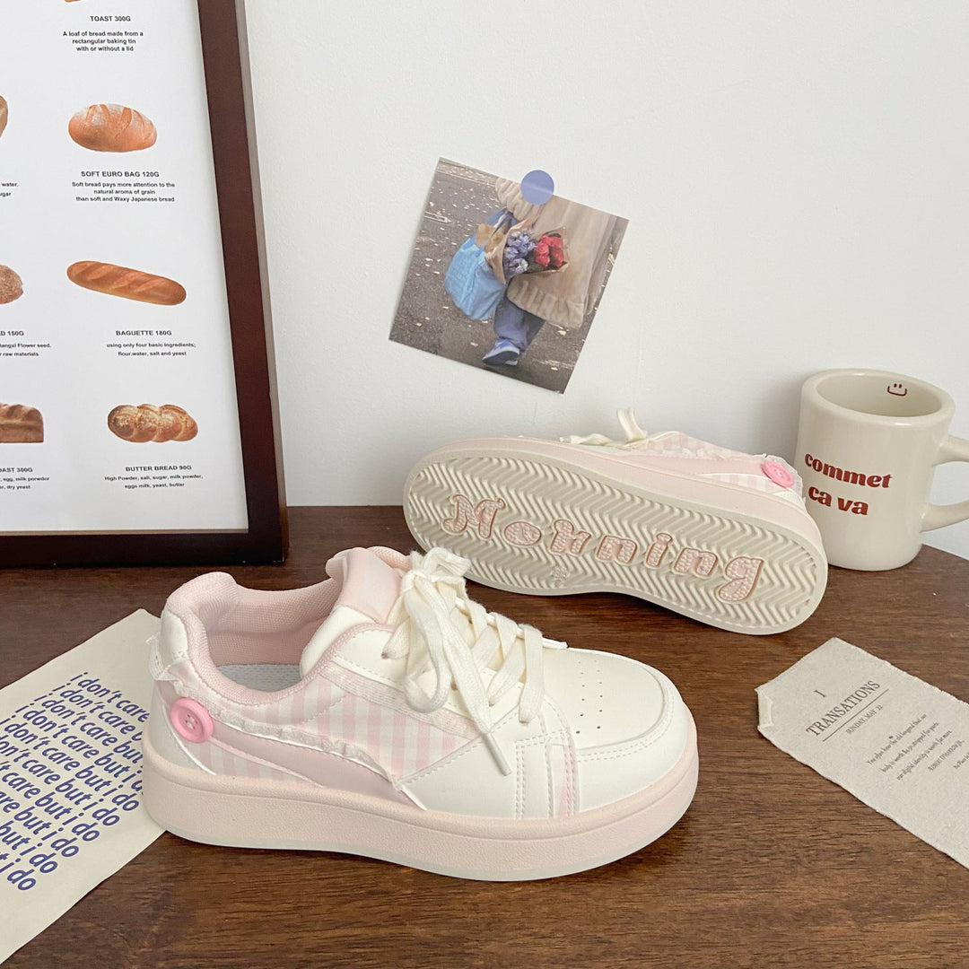Damen Sneakers mit verspielten Karomustern und dämpfender Sohle Echo Archiv