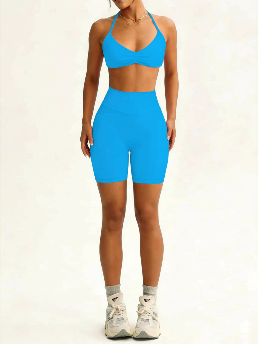 Damen Sportliches Bikini-Set mit hochelastischem Material und verstellbaren Trägern Echo Archiv